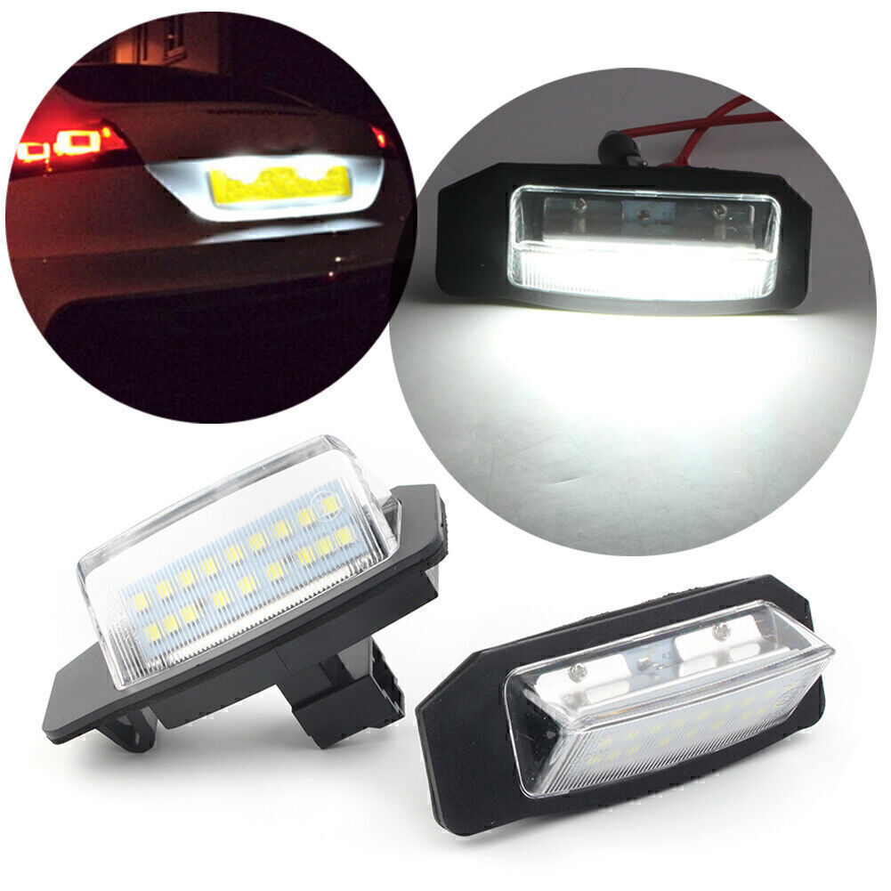 2Pcs LED License Plate Light Fits for Mitsubishi Outlander 2006-2021 / EX 2007-2017