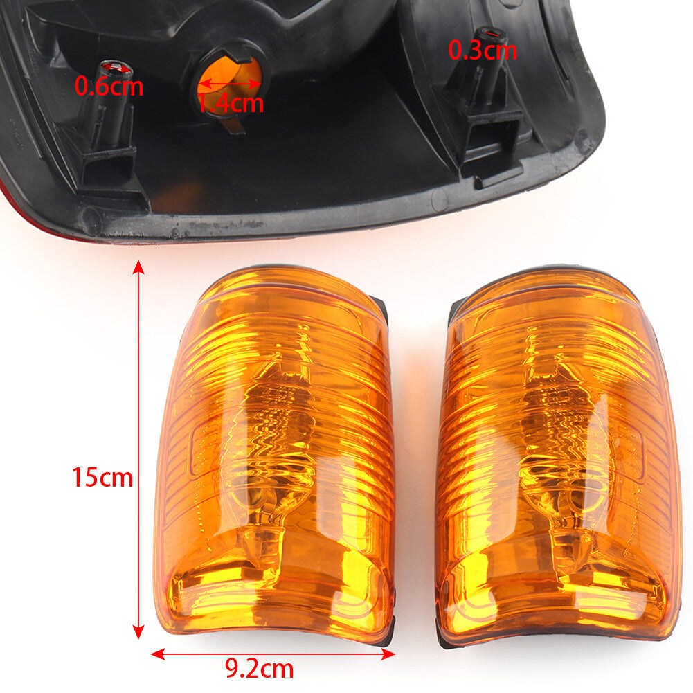 Door Wing Mirror Indicator Lens Turn Signal Light Housing for Ford Transit MK8