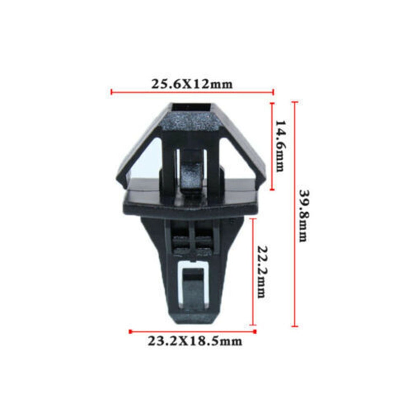 15x Front Grille Mounting Clip Nylon Fastener Holders for Honda 91578-SV4-003