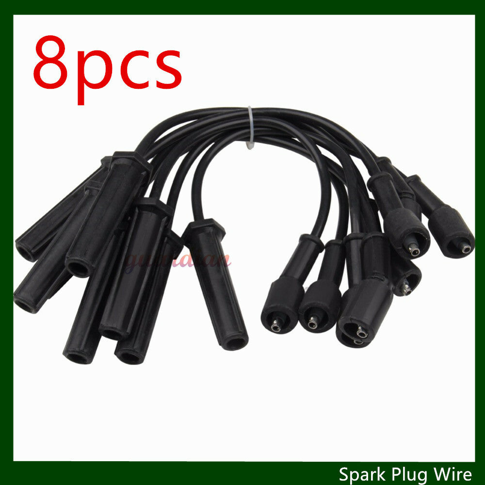 8x 7MM 9748HH Spark Plug Wire Set for Cadillac for Chevrolet GM for Hummer 12192133 7874