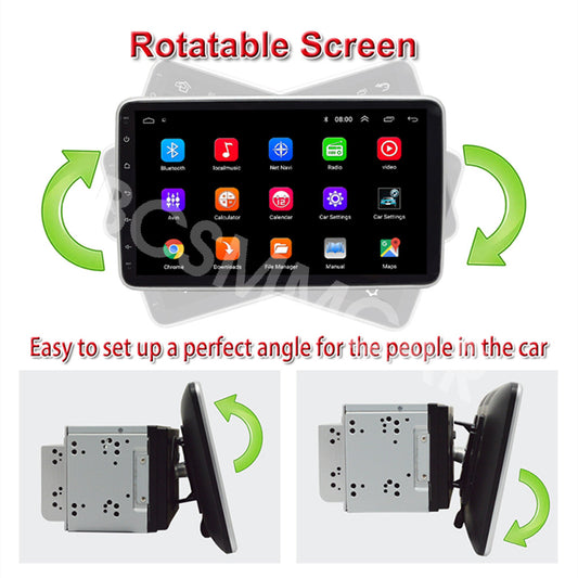 10 2Din Car Stereo Radio GPS WIFI For Carplay Fit for Toyota for Corolla 1980-2024