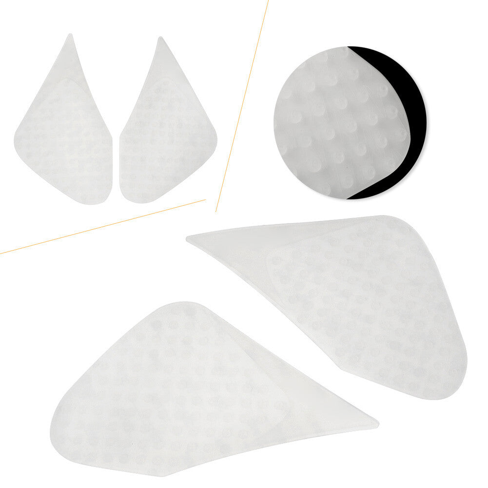 Tank Traction Gas Pad Knee Fuel Side Grips Protector Fit for YAMAHA YZF R3 2015 - 17