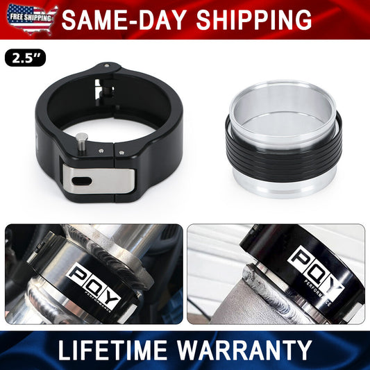 2.5'' Black 32515 HD Pinless Clamp Assembly Aluminum 2.5 Inch O.D. Tubing HD New