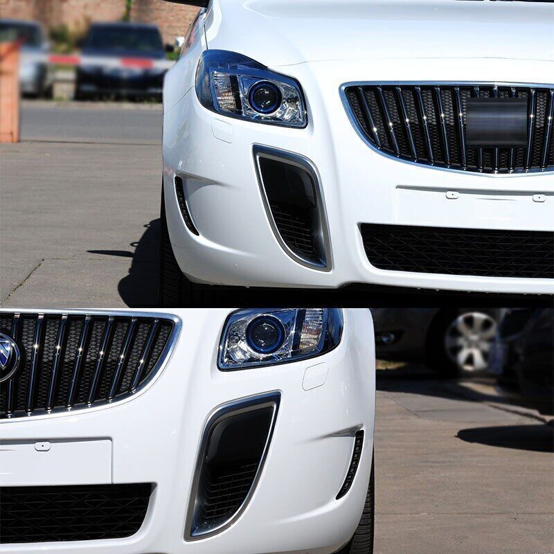 Right For 2012-2017 for Buick Regal GS Front Bumper Fog Light Lamp Frame Lid Bezel