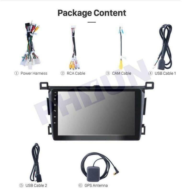 9 Android 10.0 2.5D Screen Stereo GPS Radio Player for Toyota RAV4 2013-2018