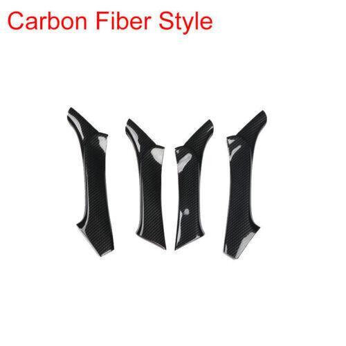 Carbon Fiber Inner Door Armrest Panel Cover 4pc for Lexus IS F/250/350 2006-2013