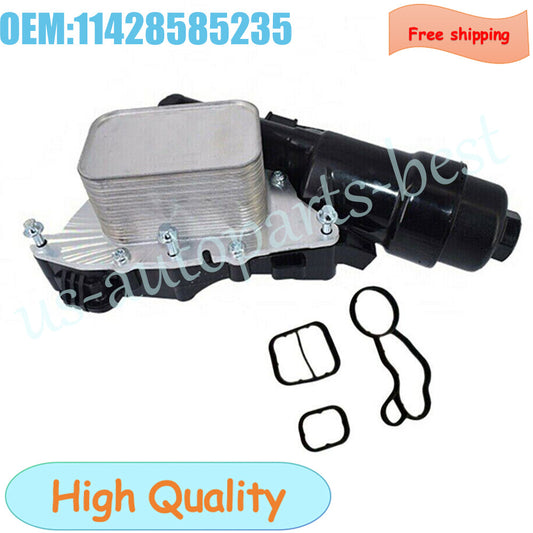 For 14-19 for Mini Cooper for BMW X1 X2 11428585235 New Oil Cooler Filter Housing