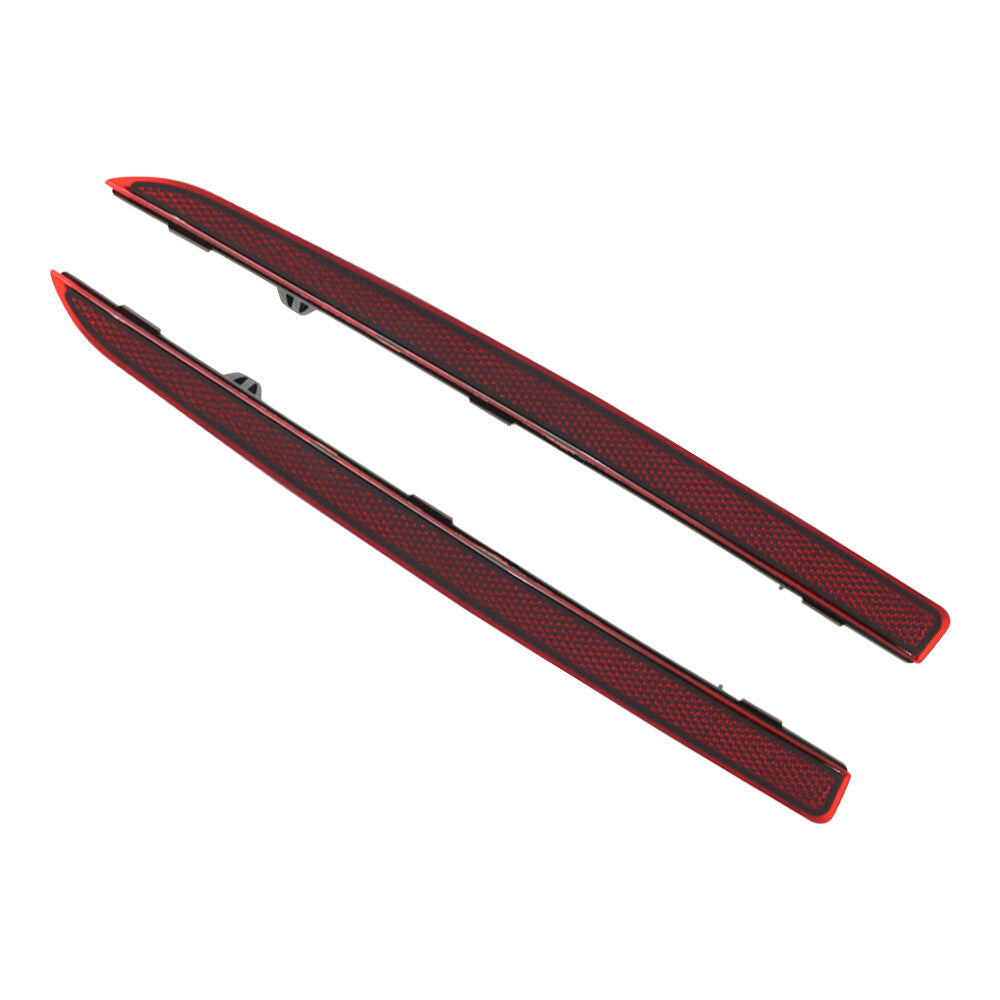 2pcs Fits for Lincoln MKZ 2013-2020 RH+LH Rear Bumper Brake Light Reflector Side