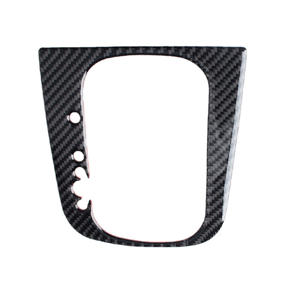 Carbon Fiber Gear Shift Panel Cover for Volkswagen for VW for Golf 6 MK6 08-12 Black