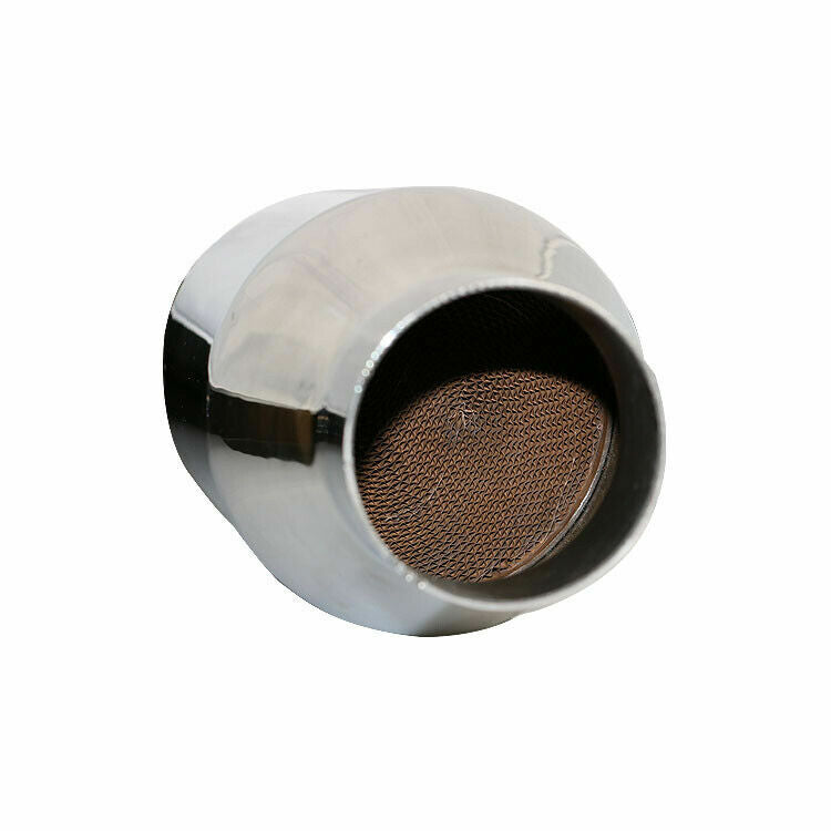 2.5'' Universal Euro5 Metal Catalytic Converter Replace for Exhaust Muffler