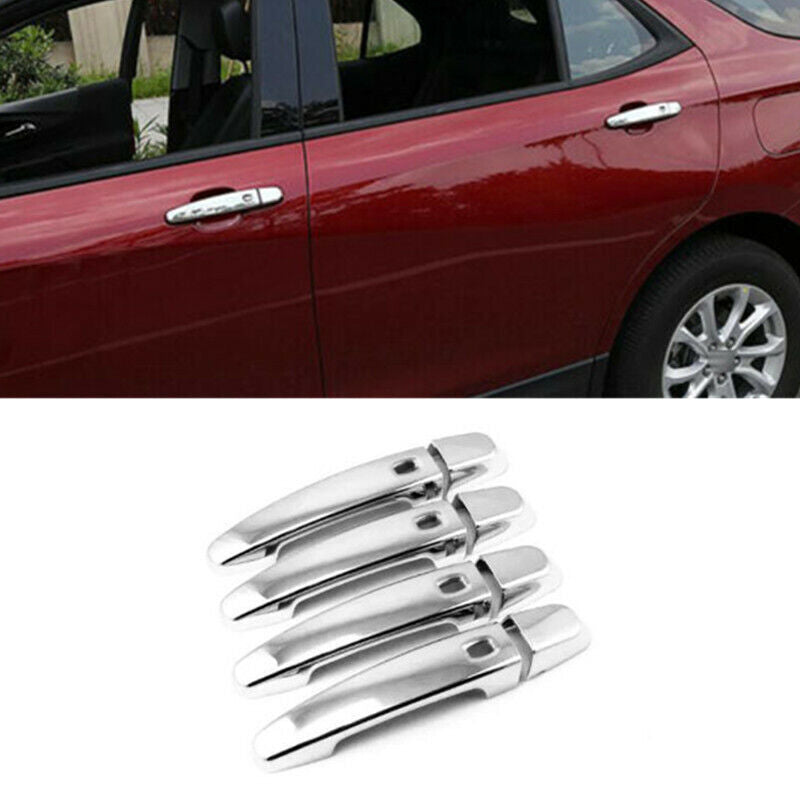 Chrome 8PCS Exterior Door Handle Cover Trim Fit for Chevrolet Equinox 2017-2021