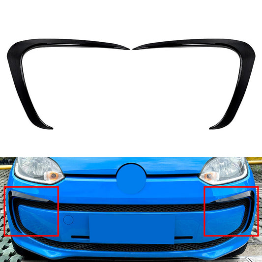 Front Bumper Side Splitters Spoiler Fit for Volkswagen UP 2011-2015 US