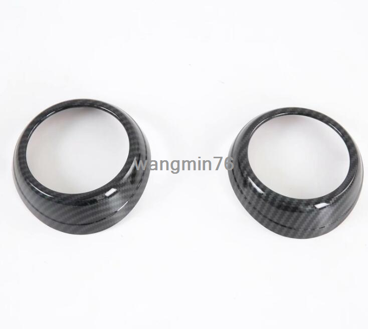 for Mitsubishi RVR Outlander Sport 2020-21 Carbon Dash Side Air Vent Outlet Trim