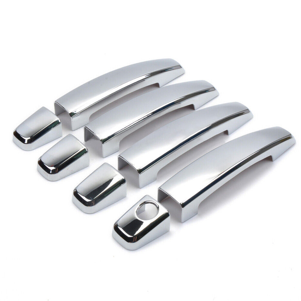 8Pcs Door Handle Cover for Chevy Malibu/ for Cruze /Captiva/Aveo/Trax ABS Chrome Trim