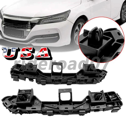 2X Front Bumper Retainer Support Bracket for Honda Accord Sedan 2013-2017