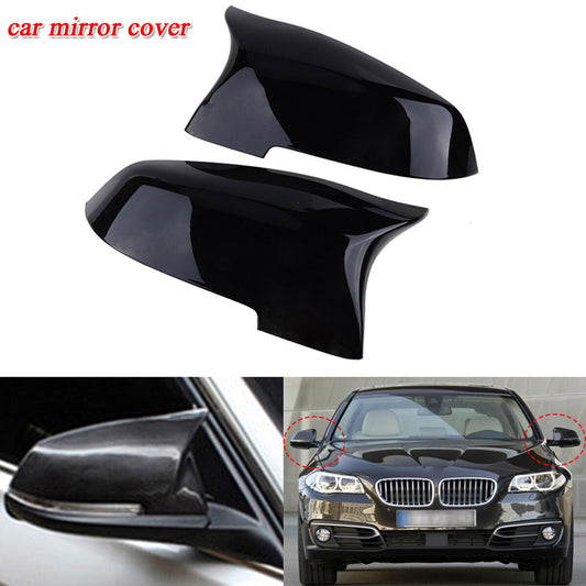 for BMW F10 F11 LCI 2014-18 5 Series Mirror Cover Cap LCI Facelift GLOSS BLACK