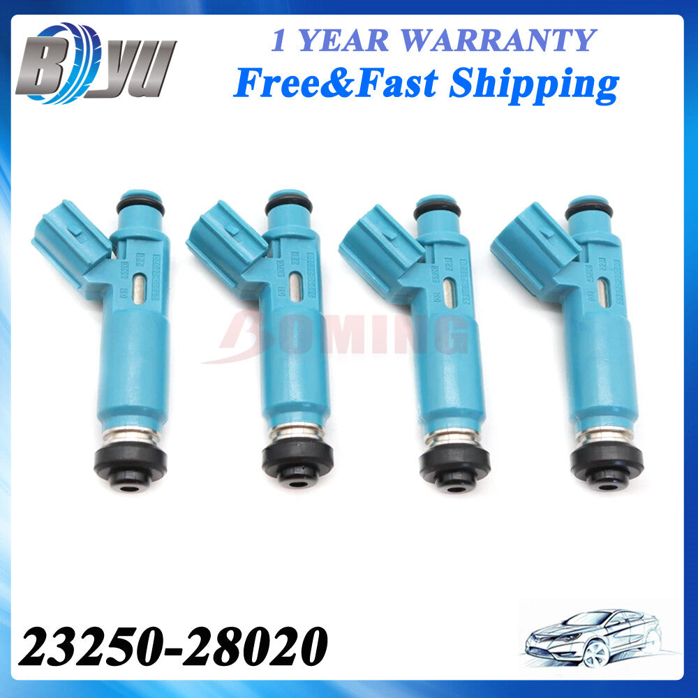 Set of 4pcs x New Fuel Injector 23250-28020 for Toyota for Camry Highlander Solara
