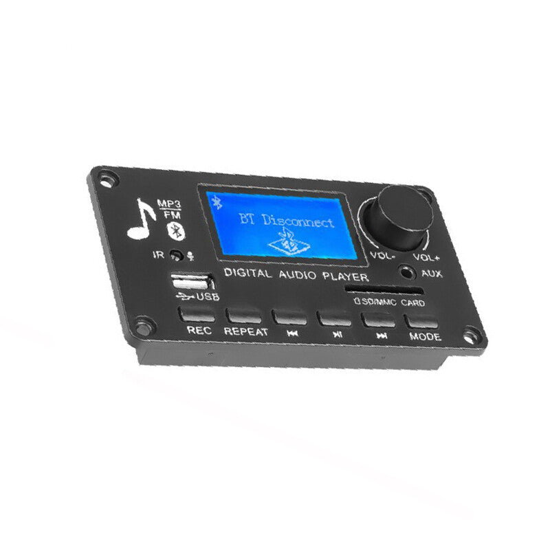 Car amplifier Bluetooth module audio radio MP3 decoder board USB/TF/SD card/FM