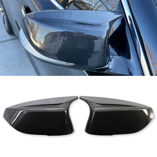New carbon fiber M3 style side mirror protectors for Infiniti Q50, Q60, Q70 (2014+)