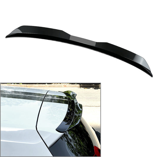 Universal Rear Roof Lip Spoiler Tail Wing For Hatchback SUV MPV Car Gloss Black