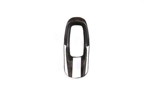 ABS matte black steering wheel button frame trim for Toyota Tundra 2007 - 2013
