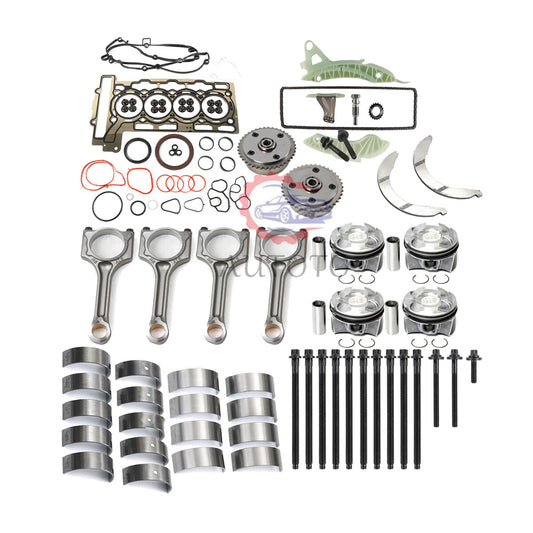 N13 N18 Engine Overhaul Rebuild Kit w/ Timing Chain VVT For 1.6L for BMW for Mini Copper