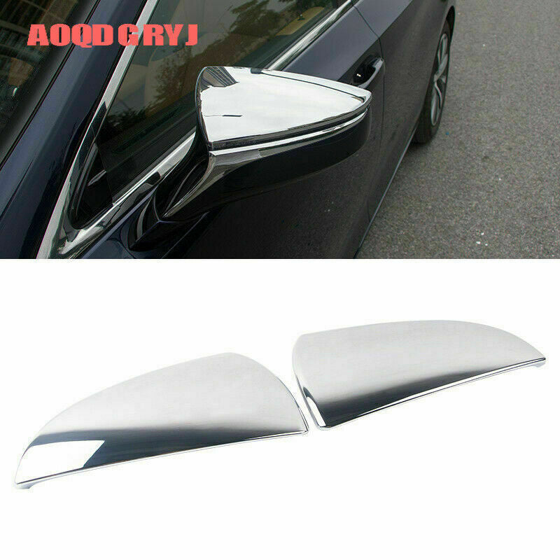 for Lexus ES350 300h ES250 2019-2022 Chrome Rearview Mirror Moulding Cover Trim