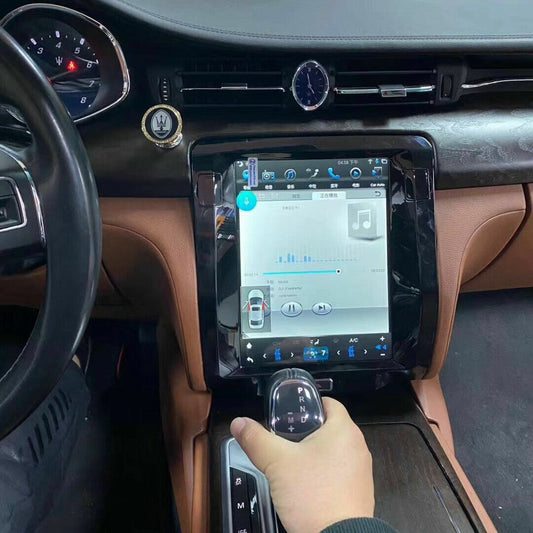10.4Android 9 Radio Vertical Screen Car GPS for Maserati Quattroporte 2013-2017