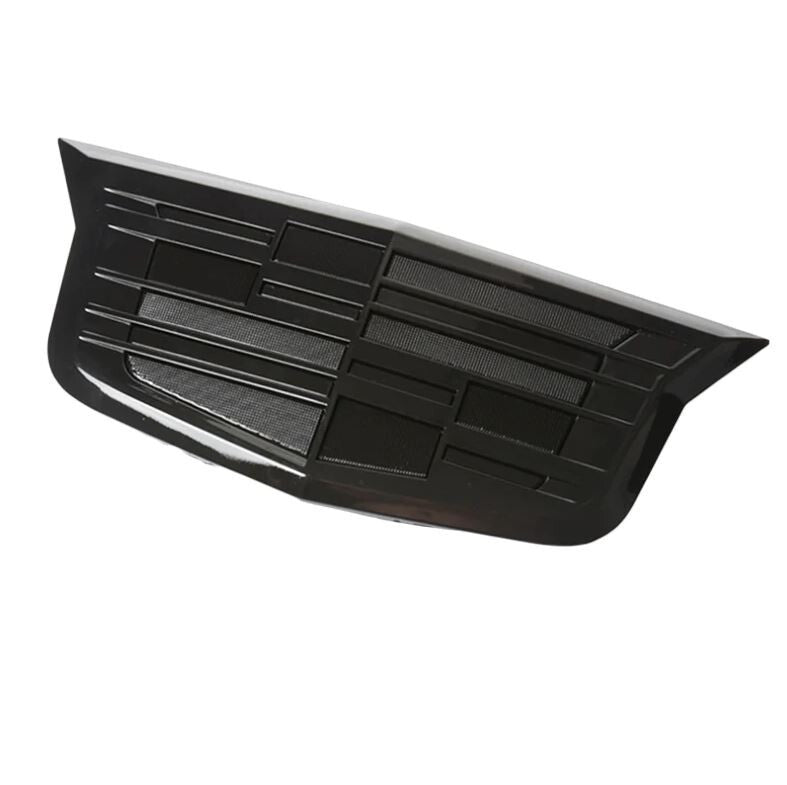 Carbon fiber leather black car keychain/key ring with horseshoe ring for Volvo V50