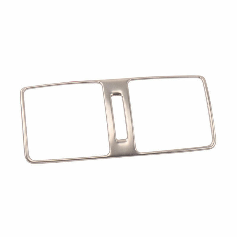 Rear Air Outlet Vent Frame Trim Fit for Nissan Altima Teana 2019-22 Silver Steel