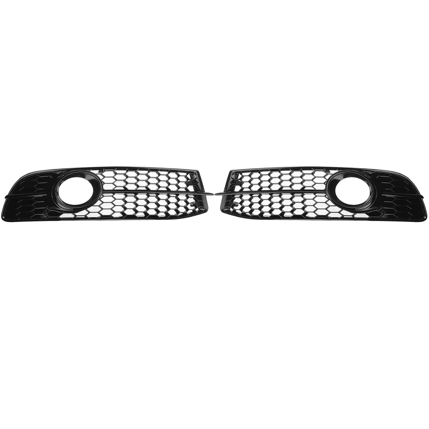 2x Front Bumper Grille Fog Light Lamp Cover Trim Cap for Audi A6 C6 S-line