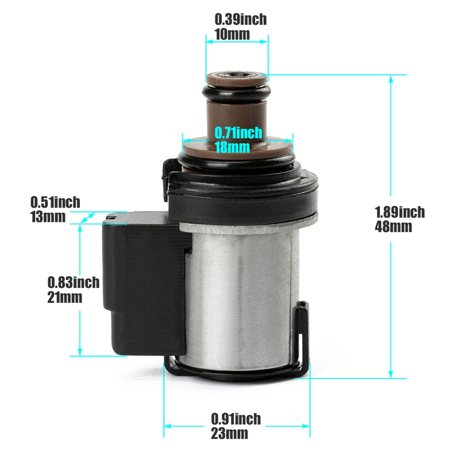 4X for Subaru CVT TR580 TR690 Torque Converter AWD Control & Lock-Up Solenoid