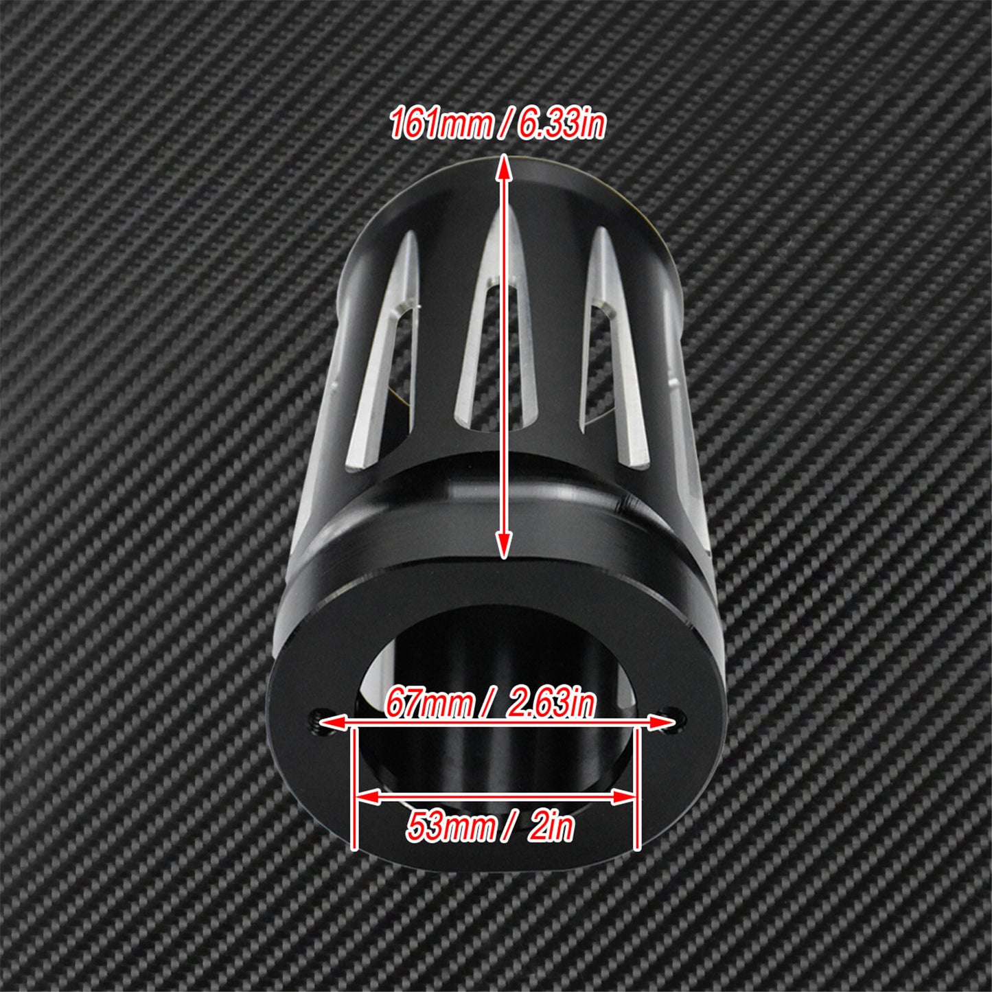 CNC Chrome Fork Boot Slider Cover Fit for Harley Touring Glide FLHX 1984-2022