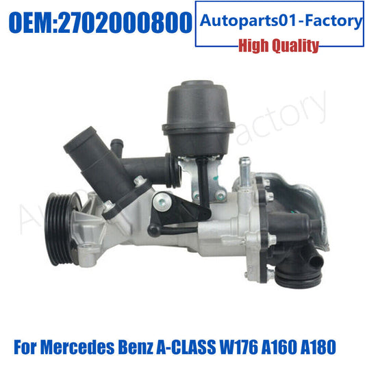 Engine Water Pump for Mercedes-Benz A-CLASS W176 A160 A180 2702000800 2702000000