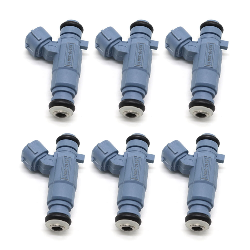 6PCS Fuel Injectors for Hyundai XG350 for Kia Sorento 3.5L V6 2003-2006 35310-38010