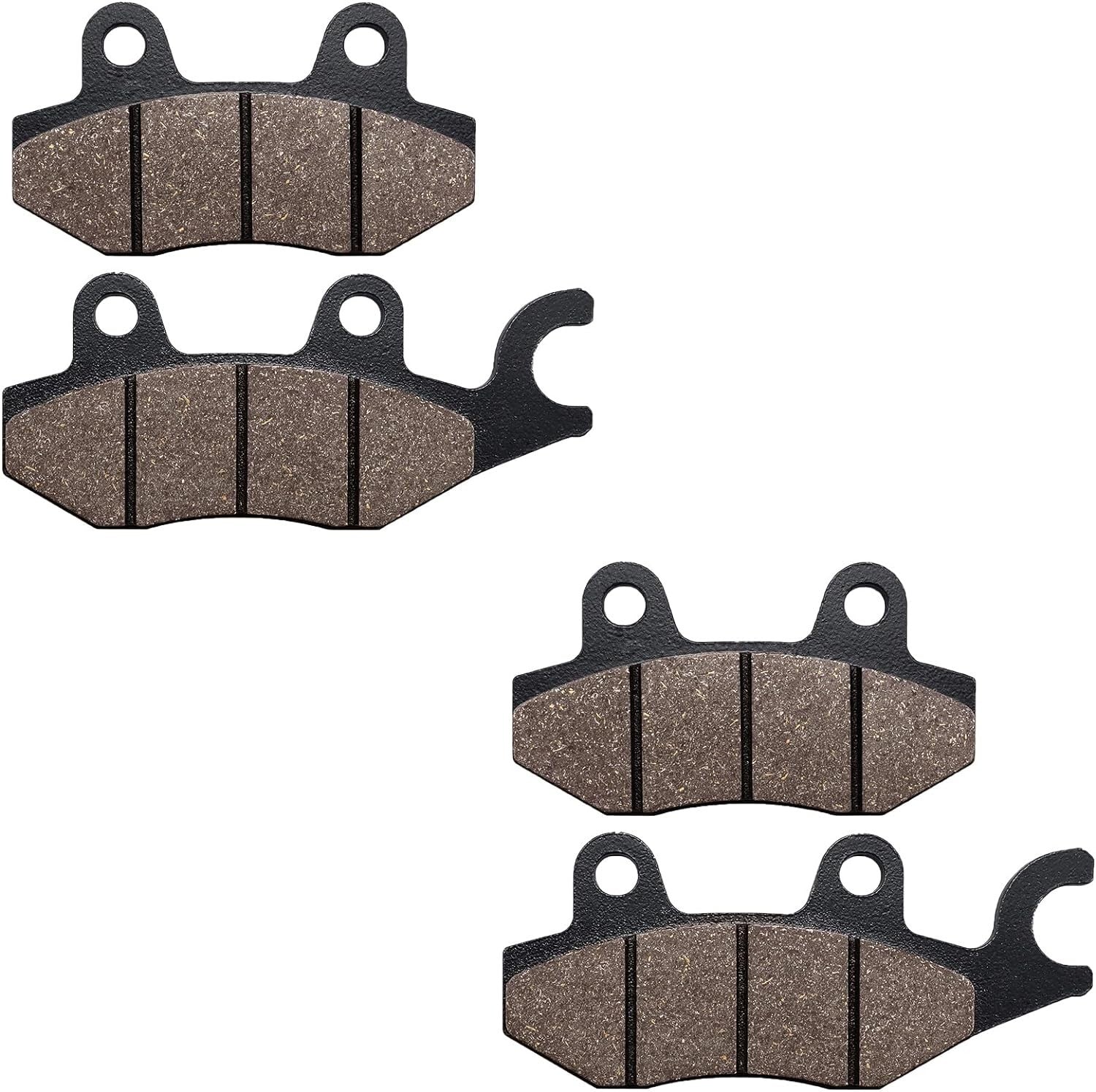 Front and Rear Brake Pads for KAWASAKI 250 R EX250 EX 250 2008-2012