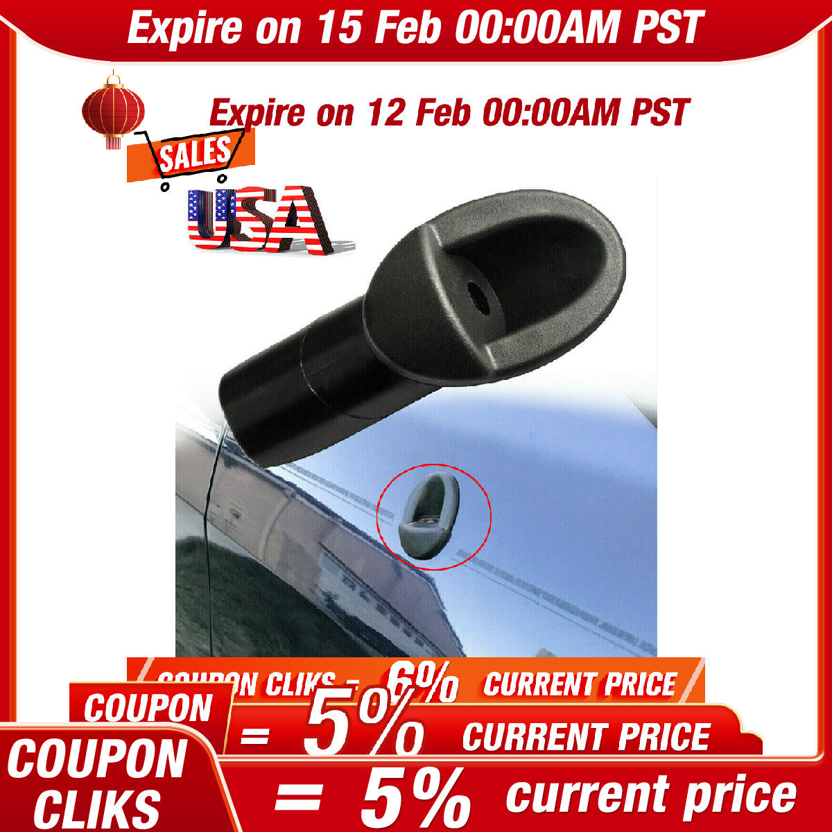 New Fender Mounted Antenna Adapter Base For 07-13 for Toyota Tundra 863920C040 US