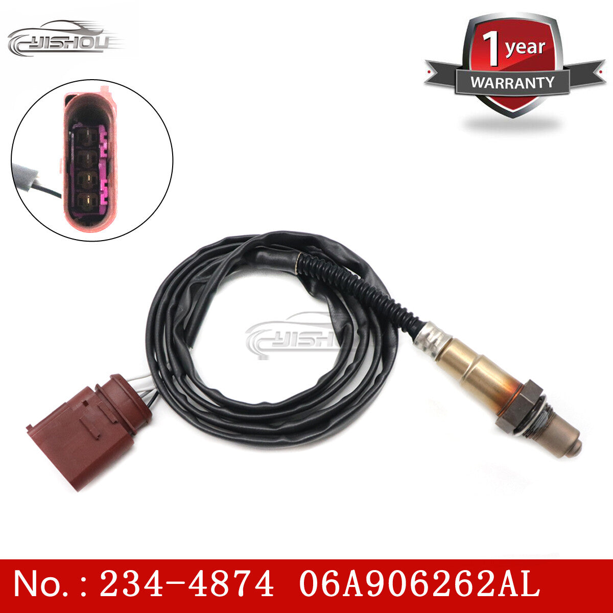 Air O2 Oxygen Sensor Suitable for Volkswagen for Passat , for Golf , Beetle, Phaeton, for Audi 234-4874 06a906262al