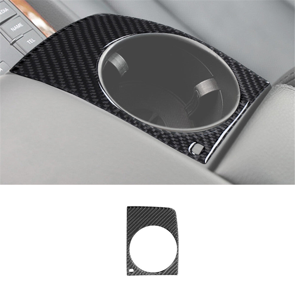 Carbon fiber mount for center armrest trim for Audi Q7 2007-2015