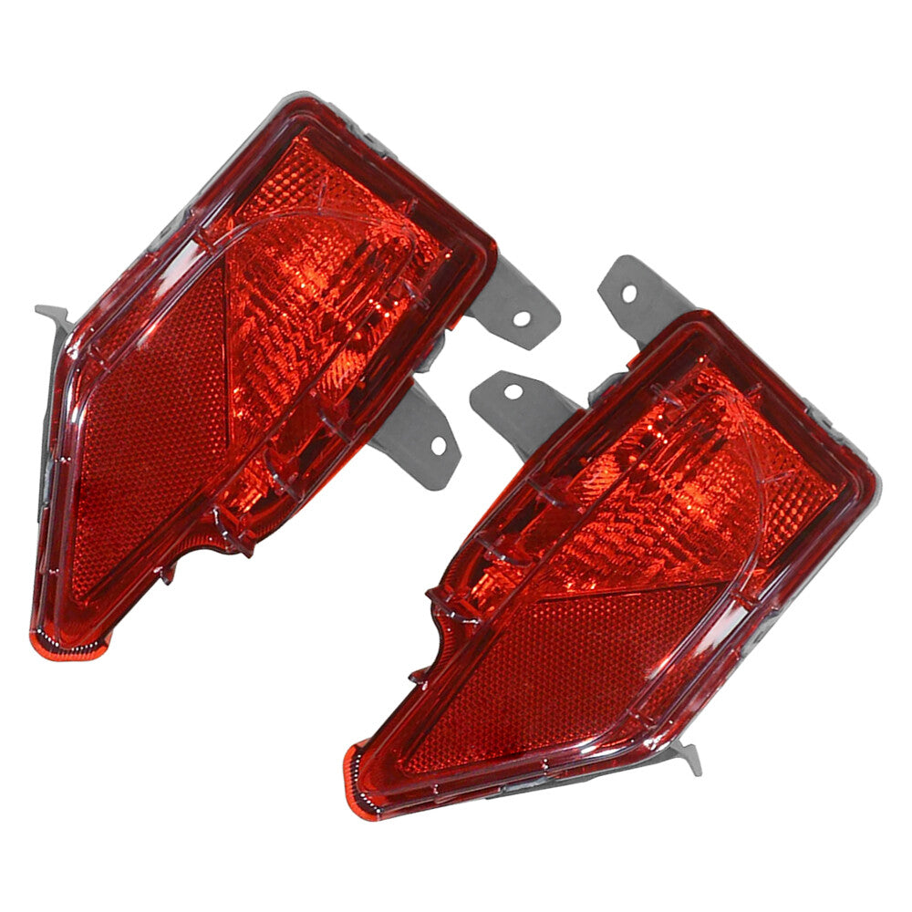Fits For RAV4 2016-2018 2x Rear Left Right Bumper Fog Light Reflector Lamp