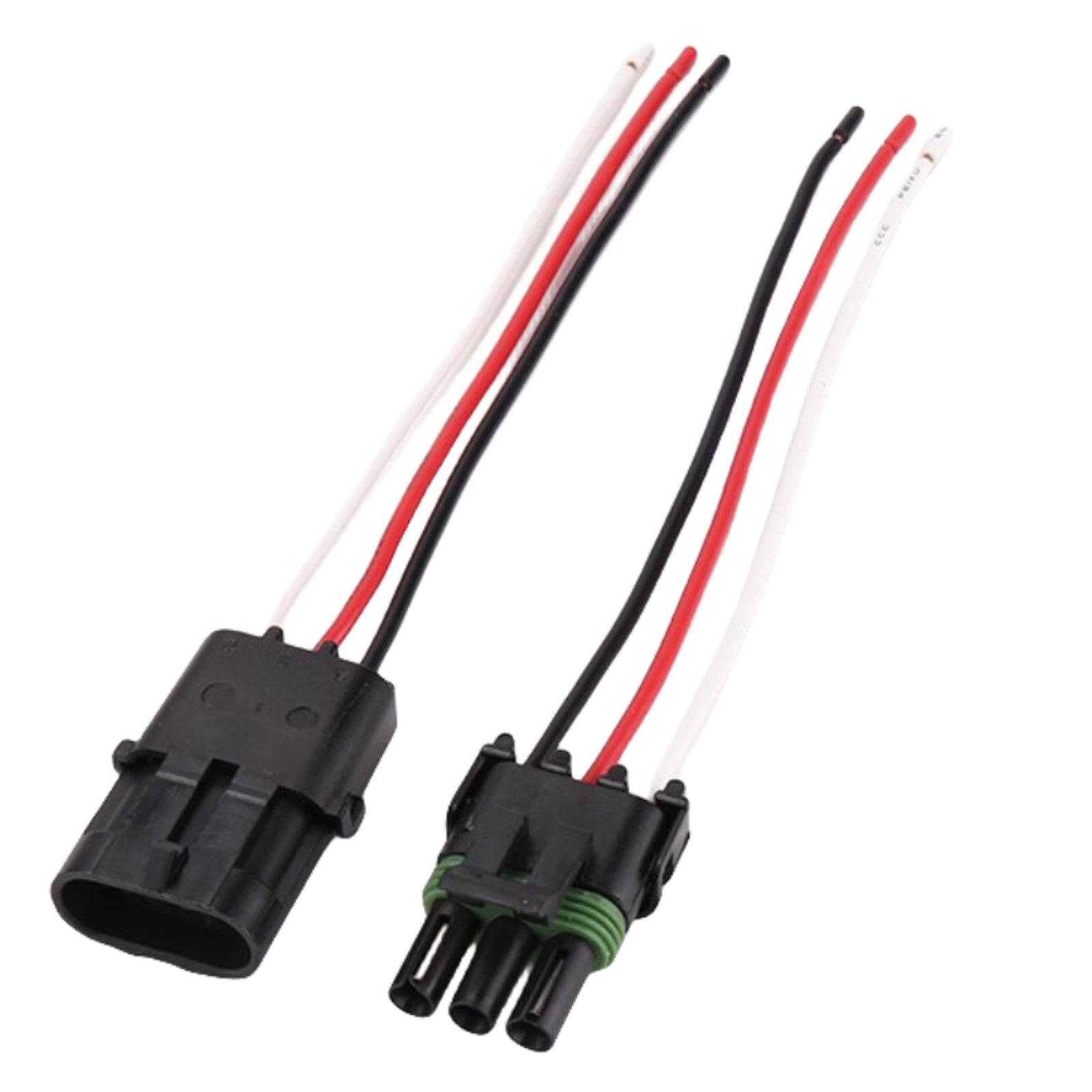 Female Male Assembled Connector Adapter Plug Waterproof Components For 16-14AWG