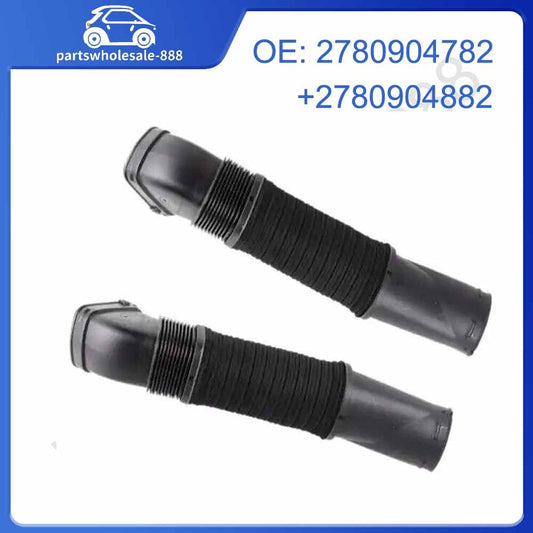 1 Pair LR Air Intake Hose Pipe Tube for Mercedes-Benz W278 W221 W216 CL500 S63