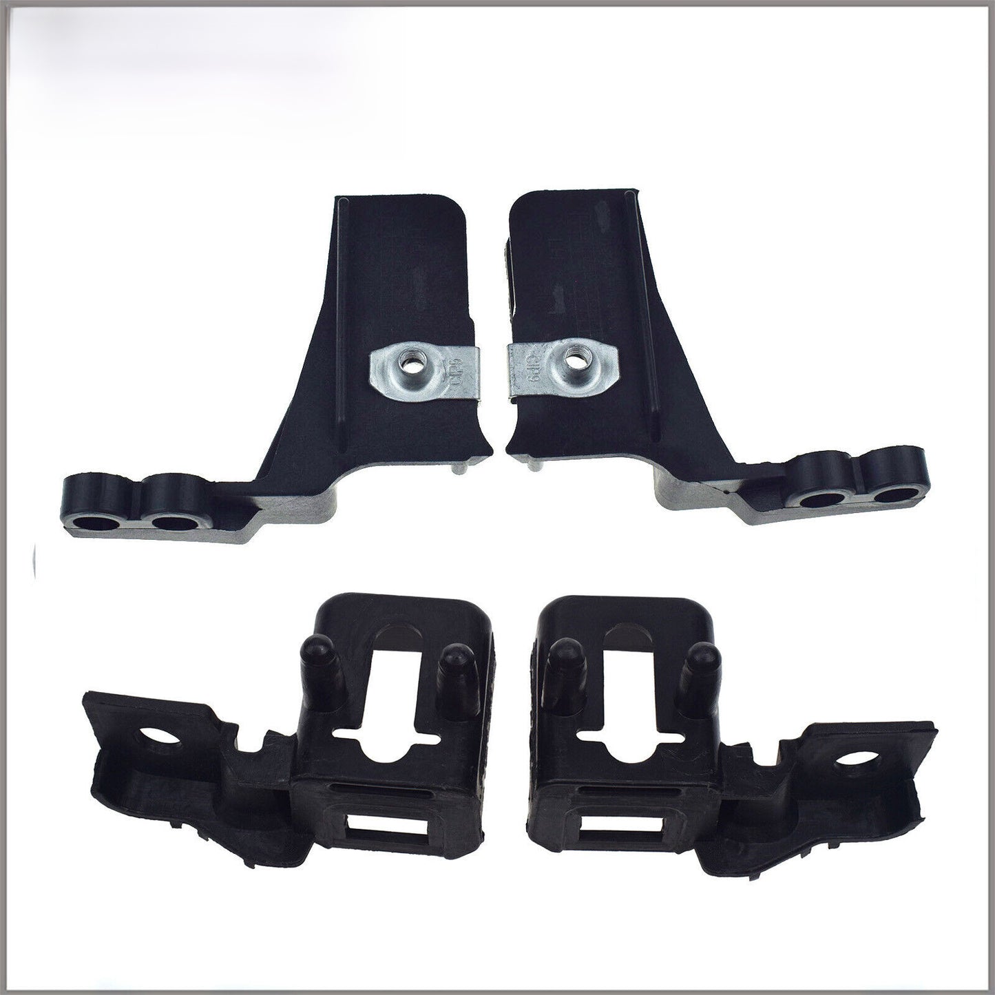 for Ford Fusion for Lincoln MKZ 4Pcs Left Right Headlight Lamp Mounting Bracket Kit