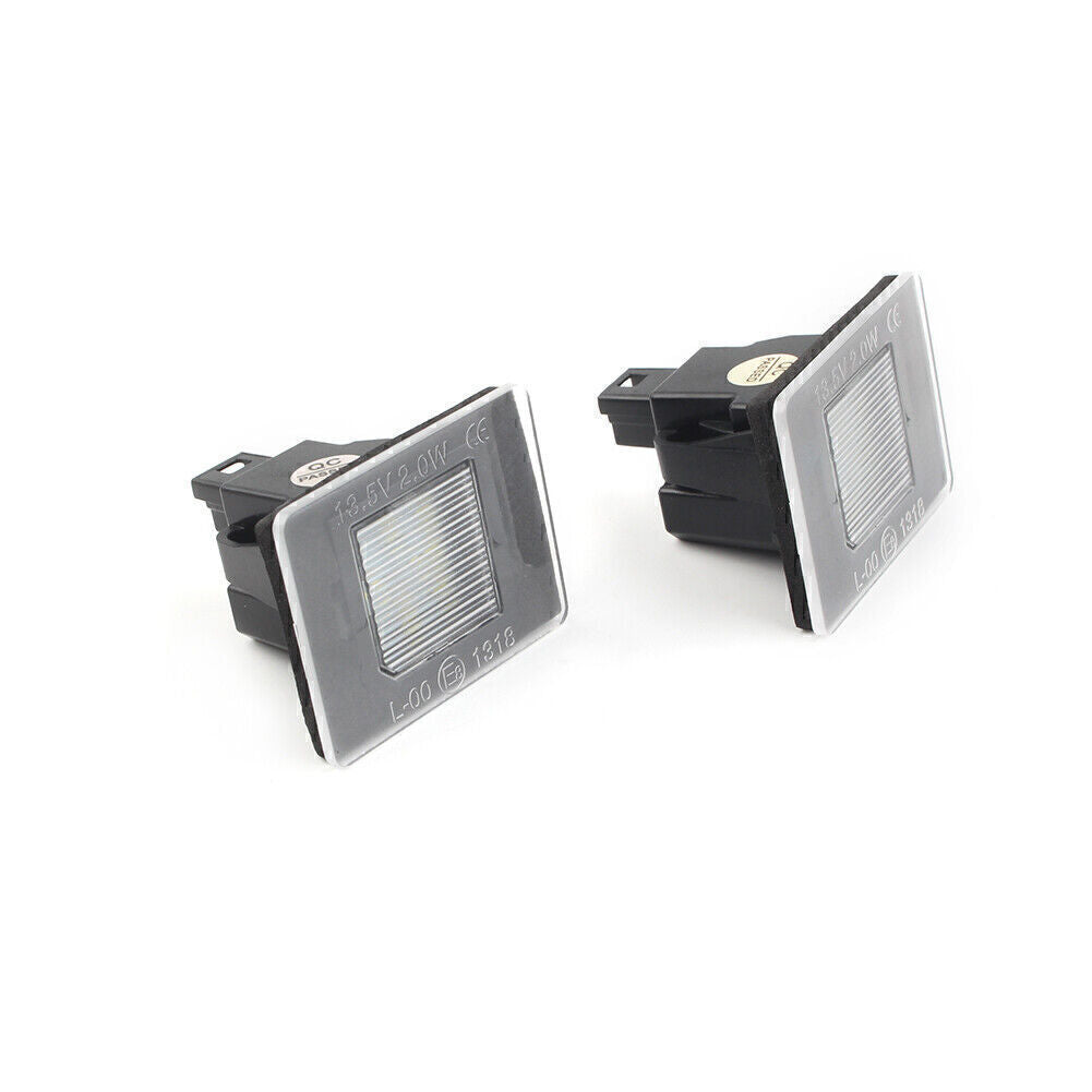 for Mercedes GL ML GLK GLA GLC GLE Class White CAN-bus LED License Plate Lights