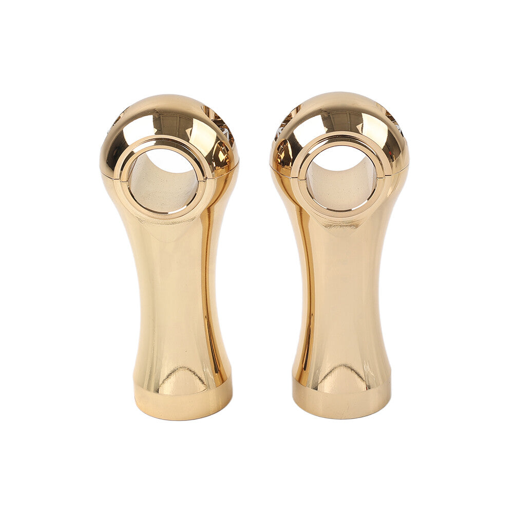 2.0 Tall CNC Handlebar Riser Clamps for Harley Dyna Softail Road King w/1 Bar