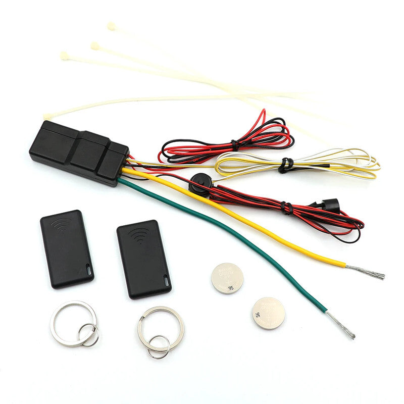 12V Car Intelligent Secret Lock 2-8 Meter Sensor 2.4GHz RFID Anti-theft Device