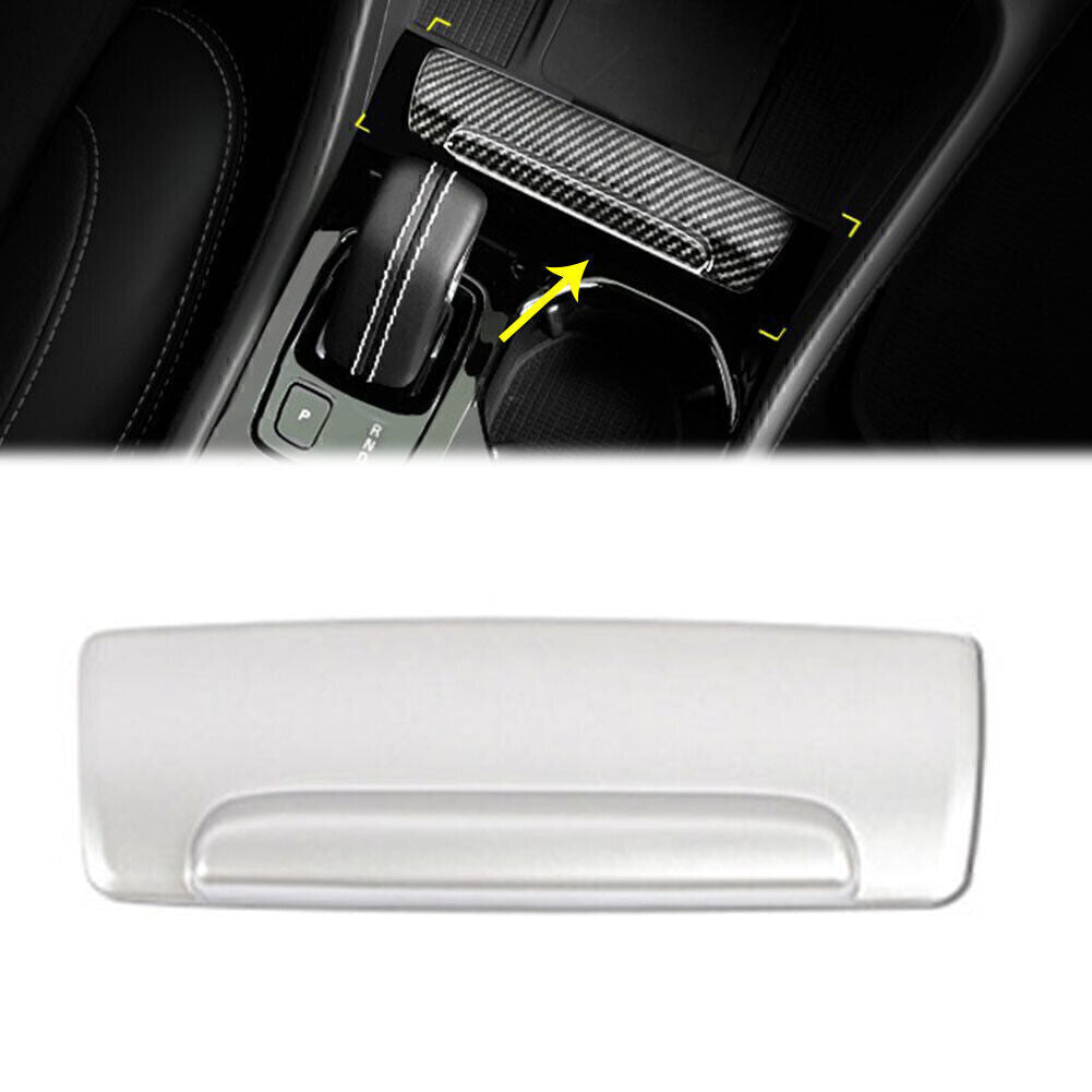 for Volvo XC40 2018 2019 20 Inner Central Ashtray Panel Cover Trim Matte Silver