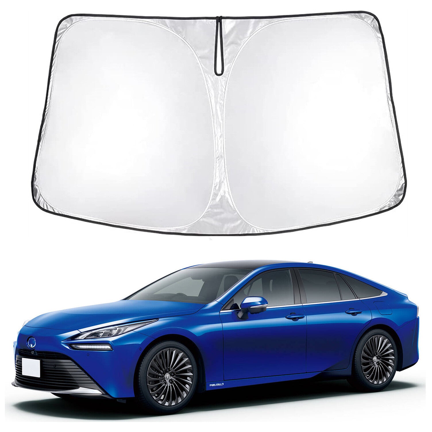 Custom Fits 2016-2023 for Toyota Mirai Car Windshield Sun Shade Heat UV Block Cover
