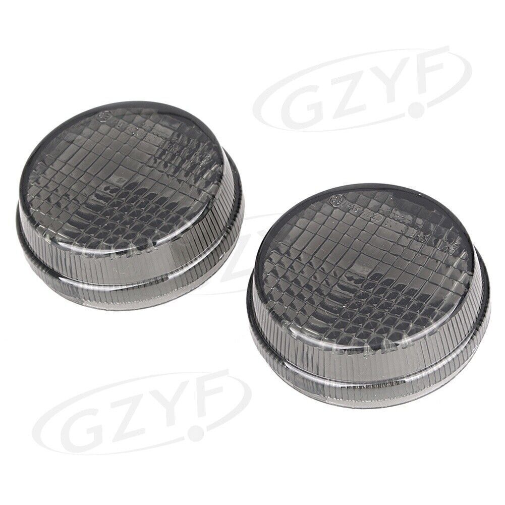 Front Turn Signal Indicator Light Smoke Lens for Honda Cruisers 1997-1999 2000