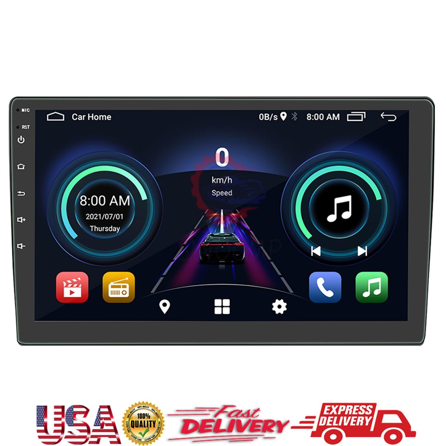 10.1 Car Stereo Radio Bluetooth Carplay Android 10.1 2Din Touch Screen WiFi GPS
